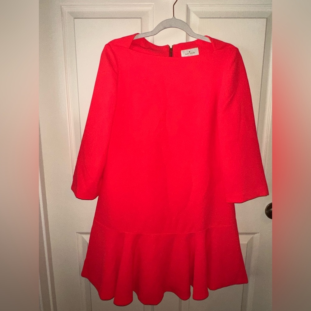 kate spade New York Neon Pink Formal Dress 6